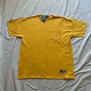 Y2K Russell Athletic pro cotton pocket tee Mens L